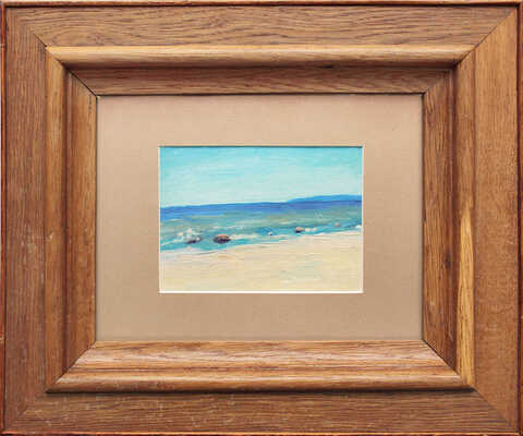 Усачёв Анатолий Андреевич. Морской пейзаж 